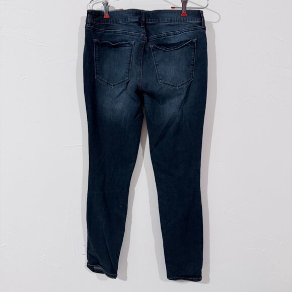 Refuge Jeans Womens Size 12 High Waist Skinny Blue Dark Wash - Picture 2 of 6